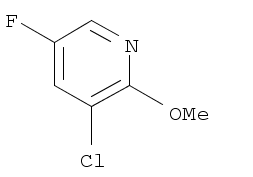 2-methoxy-3-chloro-5-fluoropyridine